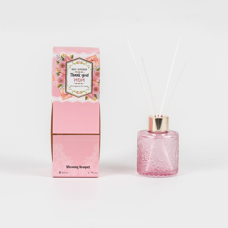 Mother'day Elegant glass bottle reed diffuser -Home fragrance manufacturer Mother'day Elegant glass bottle reed diffuser -Home fragrance manufacturer