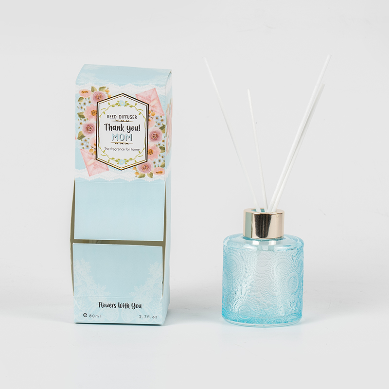 Mother'day Elegant glass bottle reed diffuser -Home fragrance manufacturer Mother'day Elegant glass bottle reed diffuser -Home fragrance manufacturer