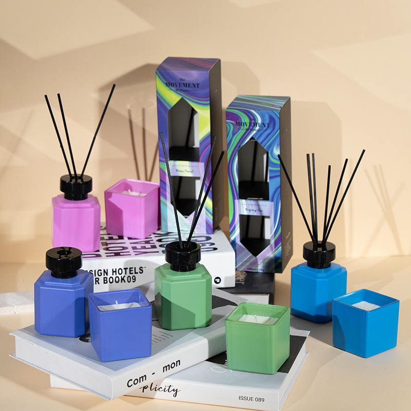 Square bottle aroma set-home fragrance manufacture Square bottle aroma set-home fragrance manufacture