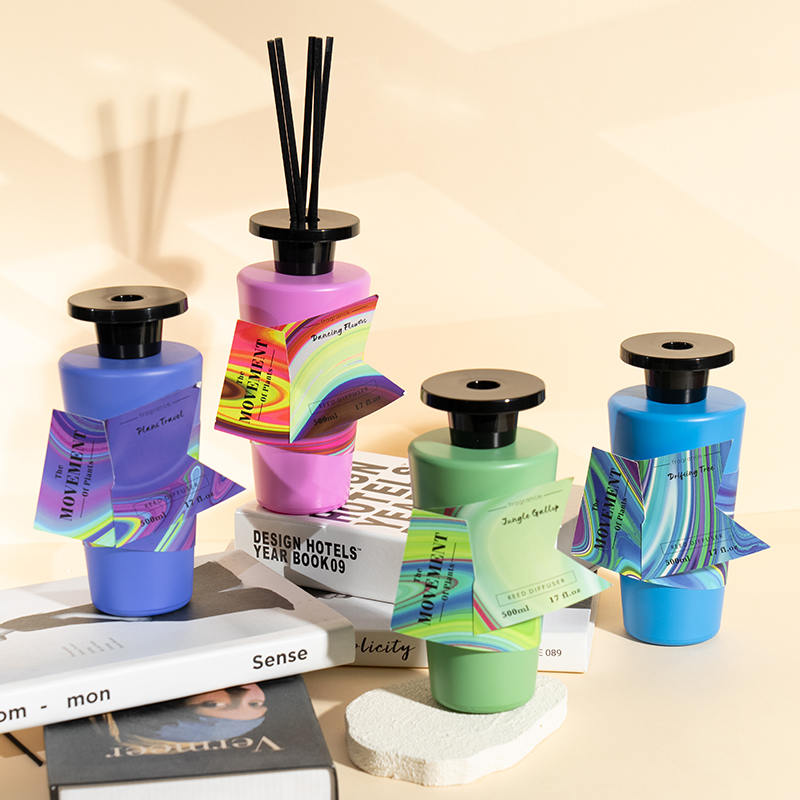 Cone clear glass round perfume bottle reed diffuser-home diffuser manufacture Cone clear glass round perfume bottle reed diffuser-home diffuser manufacture