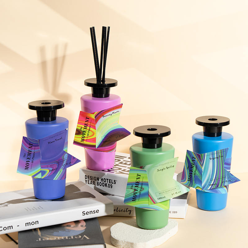 Cone clear glass round perfume bottle reed diffuser-home diffuser manufacture Cone clear glass round perfume bottle reed diffuser-home diffuser manufacture