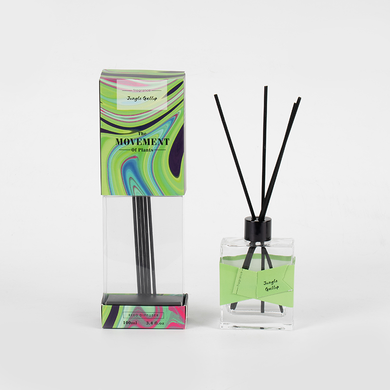 Square transparent transparent volatile bottle reed diffuser Square transparent transparent volatile bottle reed diffuser